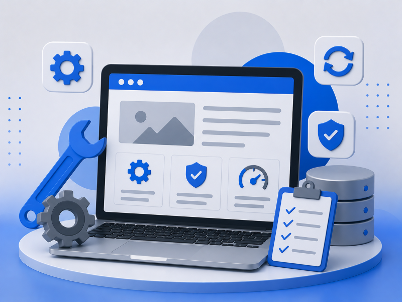 Quản trị & bảo trì website